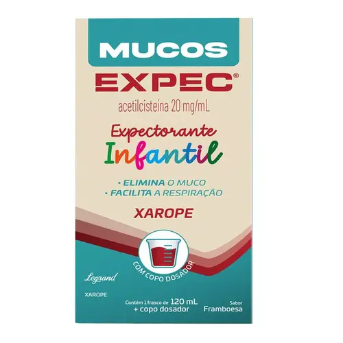 Xarope Expectorante Mucos Expec Infantil 120ml