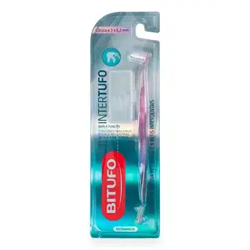Escova InterDental Bitufo Intertufo Cônica 3 a 6,5mm + 6 Refis Interdentais