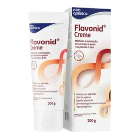 Creme Hidratante Para Pés e Pernas Cansadas Flavonid 200g