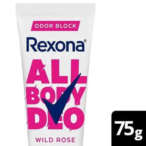 Desodorante Corporal em Creme Rexona All Body Deo Wild Rose 75g