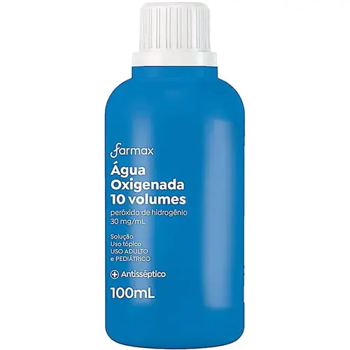 Agua Oxigenada 10 Volumes - Farmax - 100ml
