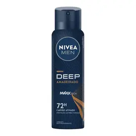 Desodorante Nivea Men Deep Amadeirado Aerosol Masculino 150ml