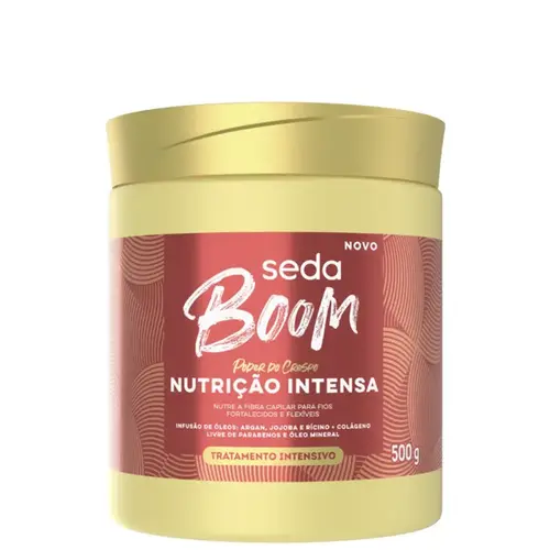 Creme Tratamento Intensivo Seda Boom Nutrição Intensa 500g