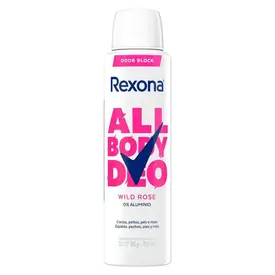 Desodorante Corporal Rexona All Body Deo Wild Rose 150ml Aerossol