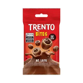 Chocolate Wafer Trento Bites Ao Leite 38% Cacau 40g