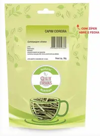 Chá Qualy Ervas Capim Cidreira 30g