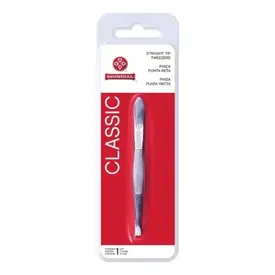 Pinça Mundial Classic Inox Ponta Reta