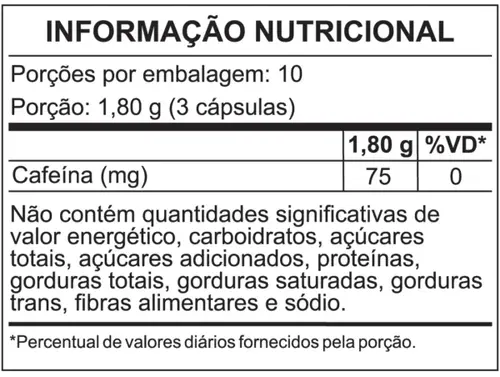 Guará Ação Guaraná em Cápsulas 30 Cápsulas - Arte Nativa