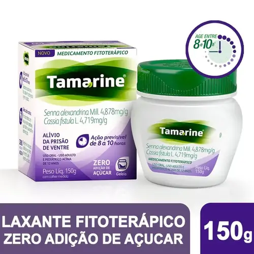Tamarine Geléia - Sabor Ameixa - Zero Açúcar com 150g