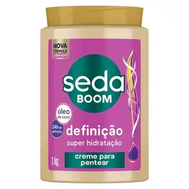 Creme para Pentear Seda Boom Definição 1kg