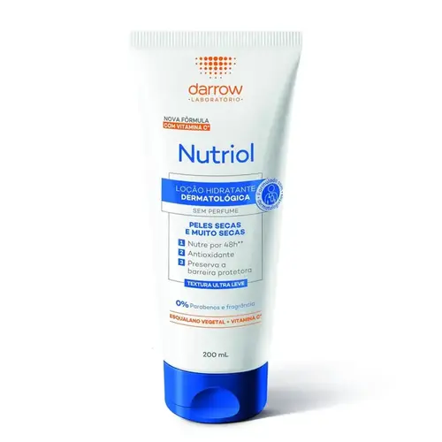 Hidratante Corporal Intensivo Darrow Nutriol sem Perfume 200ml