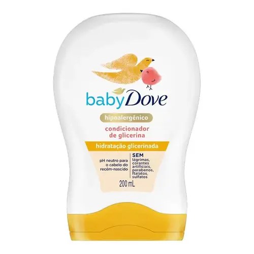 Condicionador Infantil Dove Baby Hidratação Glicerinada 200ml
