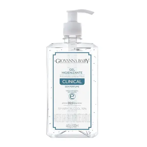 Álcool em Gel Higienizante Giovanna Baby Clinical 500ml