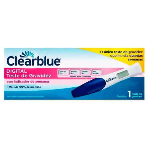 Teste de Gravidez Clearblue Digital - 1 Unidade