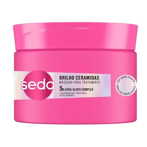 Máscara para Tratamento Seda Brilho Ceramidas 300g