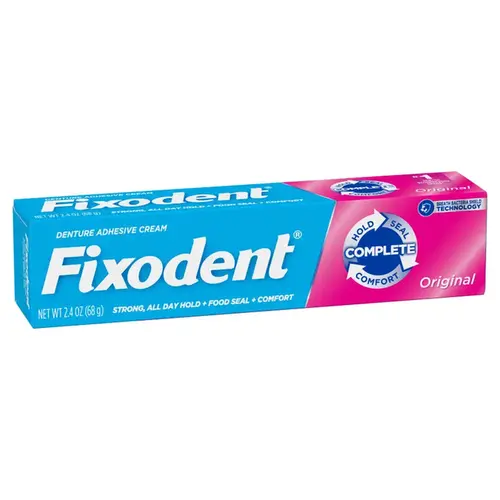 Creme Fixador de Dentadura Fixodent Original 68g