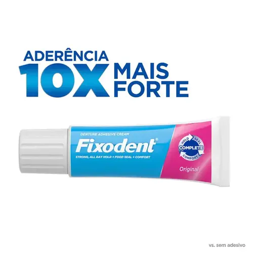 Creme Fixador de Dentadura Fixodent Original 68g