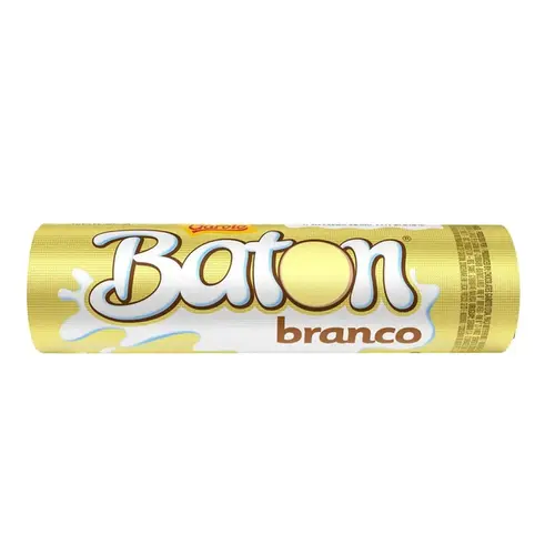 Bombom de Chocolate Garoto Baton Branco 16g