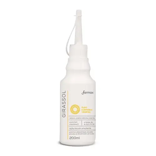 Óleo Corporal Farmax Girassol 200ml