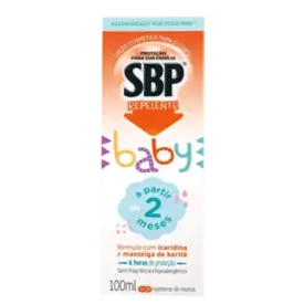 Repelente SBP Baby Loção Corporal com Icaridina 100ml