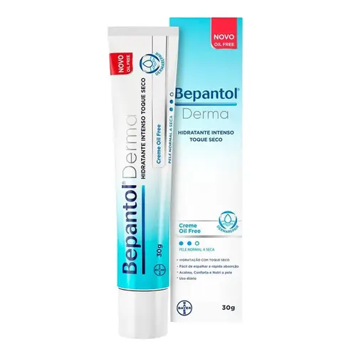 Hidratante Intenso Toque Seco Bepantol Derma Oil Free Pele Normal a Seca 30g