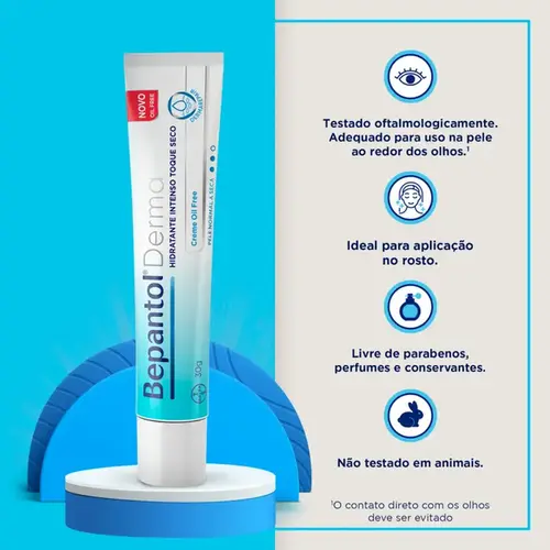 Hidratante Intenso Bepantol Derma Oil Free Pele Normal a Seca 30g