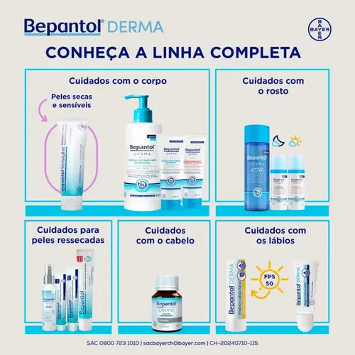 Hidratante Intenso Bepantol Derma Oil Free Pele Normal a Seca 30g