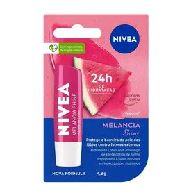Hidratante Labial Nivea Shine - Melancia - 4,8g