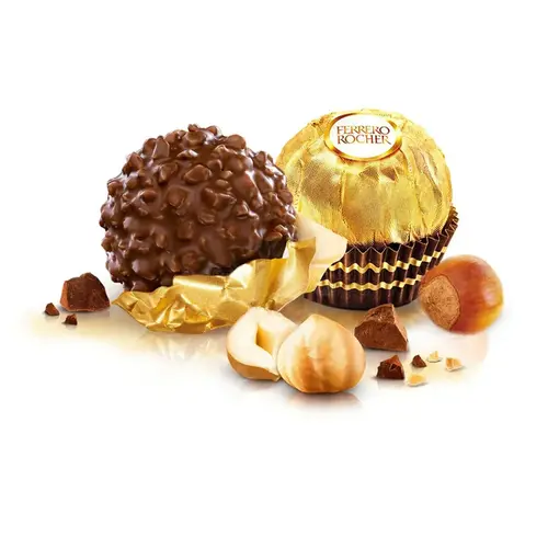 Chocolate Ferrero Rocher Bombom Fino Kit com 3 Unidades 37,5g
