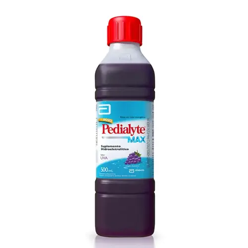 Pedialyte Max - Sabor Uva 500ml - Abbott do Brasil