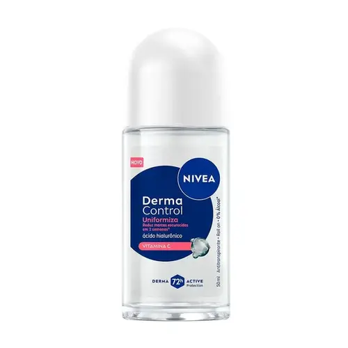 Desodorante Nivea Roll-On Derma Control Uniformiza 50ml
