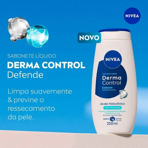 Sabonete Intimo Nivea Derma Control Defende 250ml