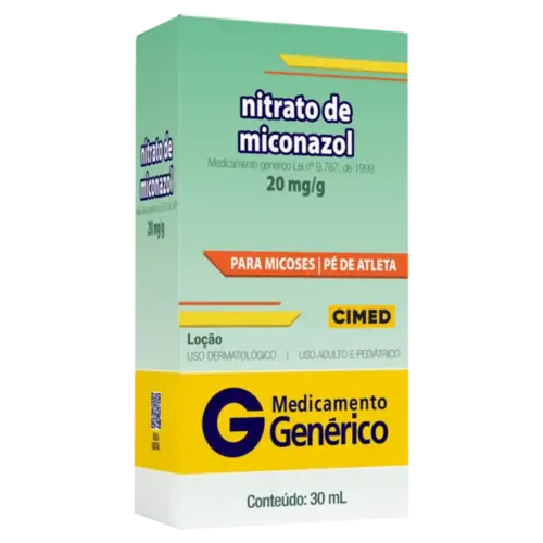 Nitrato Miconazol 20mg Loção 30ml - Genérico - Cimed