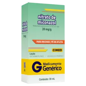 Nitrato Miconazol 20mg Loção 30ml - Genérico - Cimed