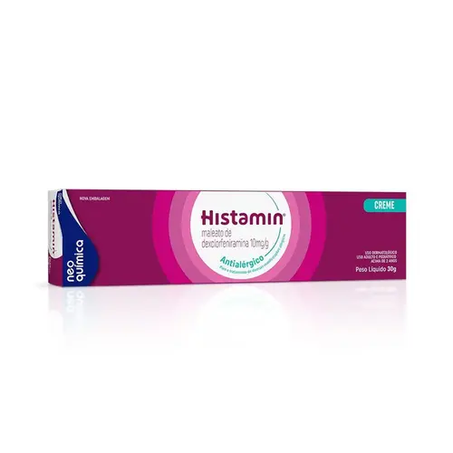 Histamin Creme 10mg/g - Creme com 30g
