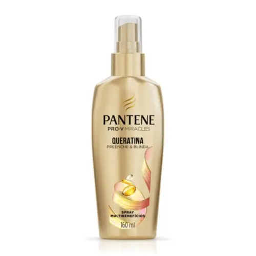 Spray Capilar Multibenefícios Pantene Pro-V Queratina Preenche & Blinda 160ml