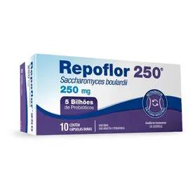 Repoflor 250mg 10 Cápsulas
