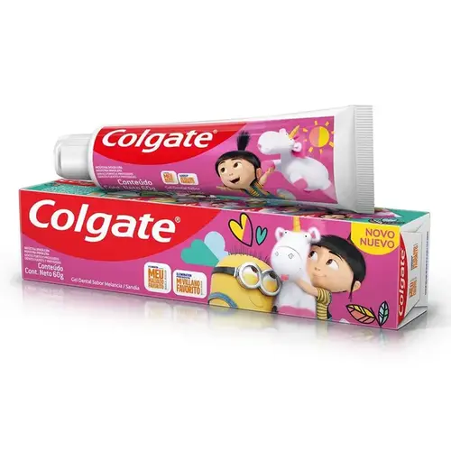 Creme Dental Infantil Colgate Meu Malvado Favorito Melancia 60g