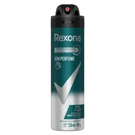 Desodorante Rexona Men sem Perfume Aerosol Masculino 150ml
