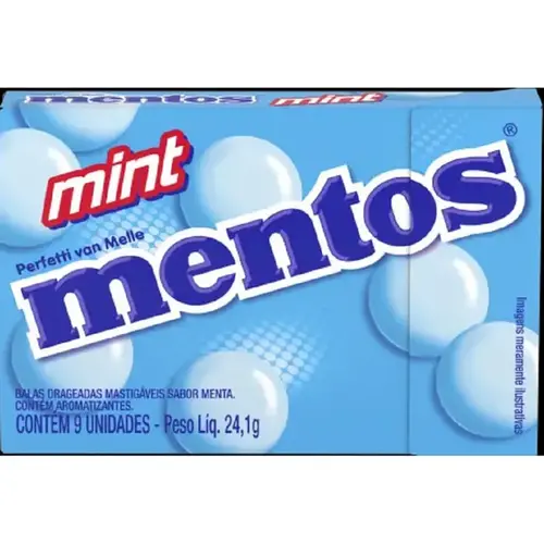 Bala Mentos Sabores Diversos Slim Box 24,1g