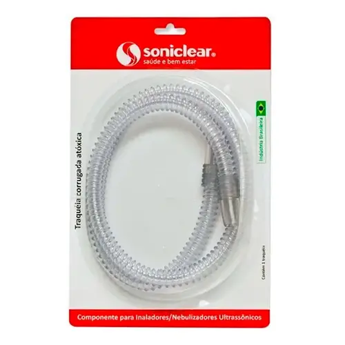 Traqueia para Inalador e Nebulizadores Pulmosonic - 1 Unidade