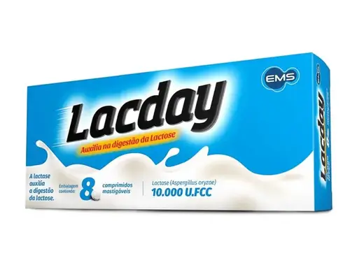 Lacday 10.000 FCC - 8 Tabletes Dispersíveis