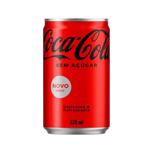 Refrigerante Coca-Cola Zero Lata 220ml
