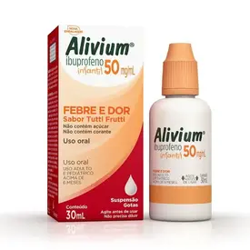 Alivium Infantil Ibuprofeno 50mg/ml Gotas 30ml