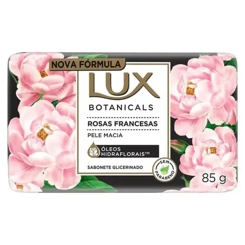 Sabonete em Barra Lux Botanicals Rosas Francesas Pele Macia 85g