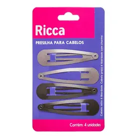Presilha Tic Tac Metallic Blonde Ricca