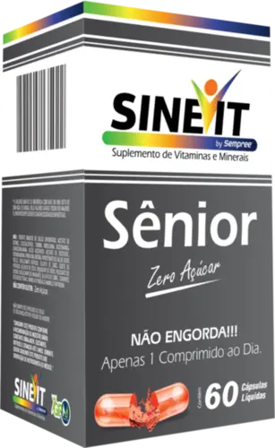 Suplemento Vitamínico de Sinevit Sênior 60 Cápsulas