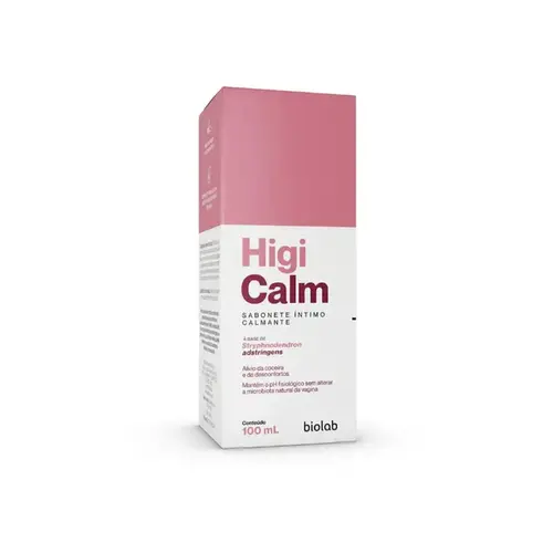 Sabonete Líquido Íntimo Higi Calm Calmante 100ml