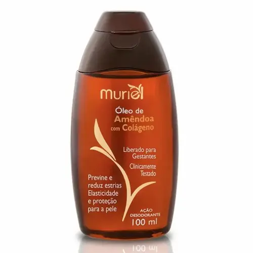 Óleo Corporal Muriel Amêndoas com Colagénio 100ml