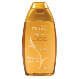 Óleo Corporal Muriel Amêndoas com Baunilha 100ml